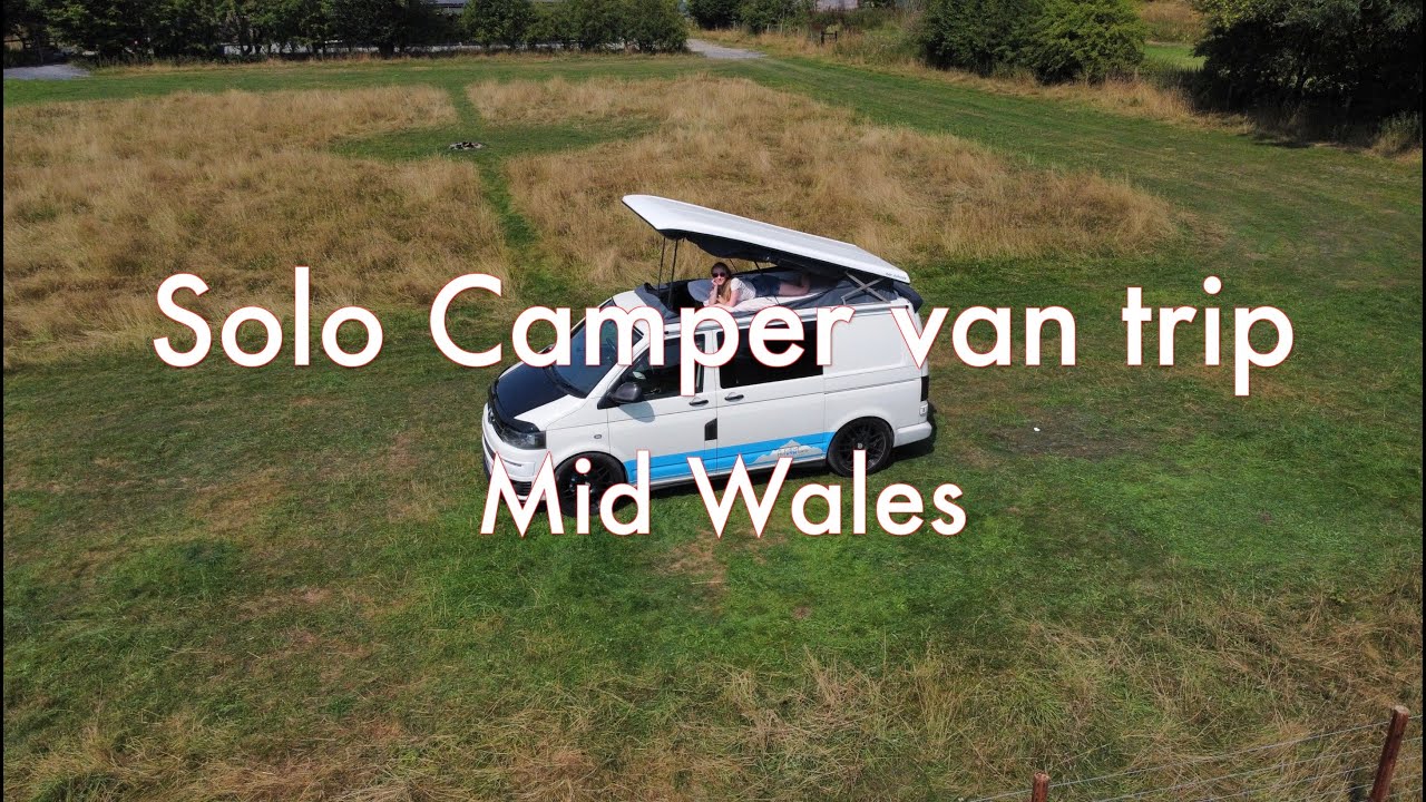 Solo Camper Van Adventure Pistyll Rhaeadr & Lost village of Llanwddyn