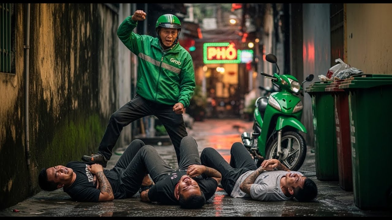 Cựu Đội Trưởng Cảnh Sát Hình Về Hưu Làm Xe Ôm, Bị Băng Nhóm Khét Tiếng Nhất Vùng Đến Đòi Tiền Bảo Kê