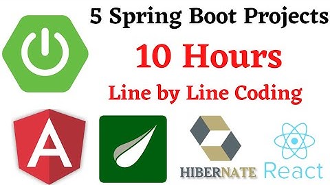 5 Spring Boot Projects in 10 Hours - Line by Line Coding 🔥@RameshFadatare