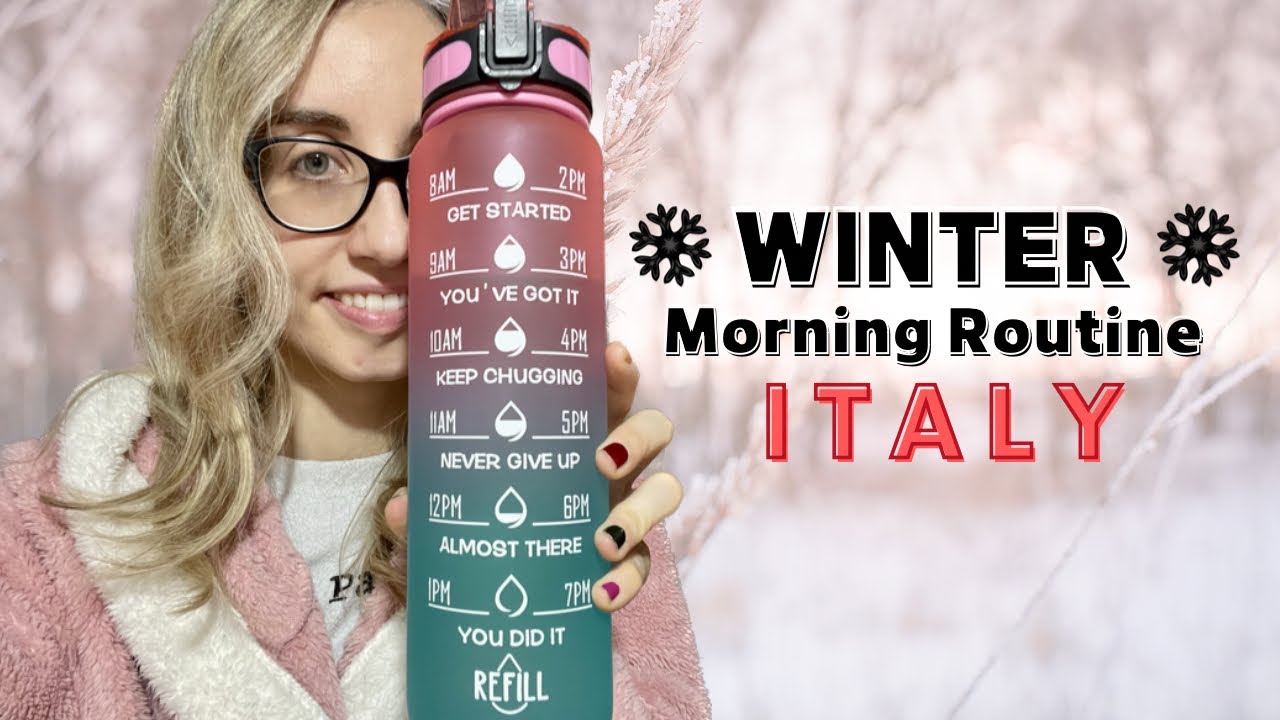 MY WINTER MORNING ROUTINE IN ITALY ๐ฎ๐น Cozy and productive | 2022 - YouTube