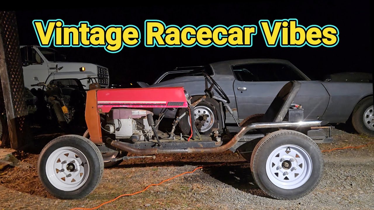 Самая важная часть сборки трактора-хот-рода. Вот как одним движением руки превратить газонокосилк...