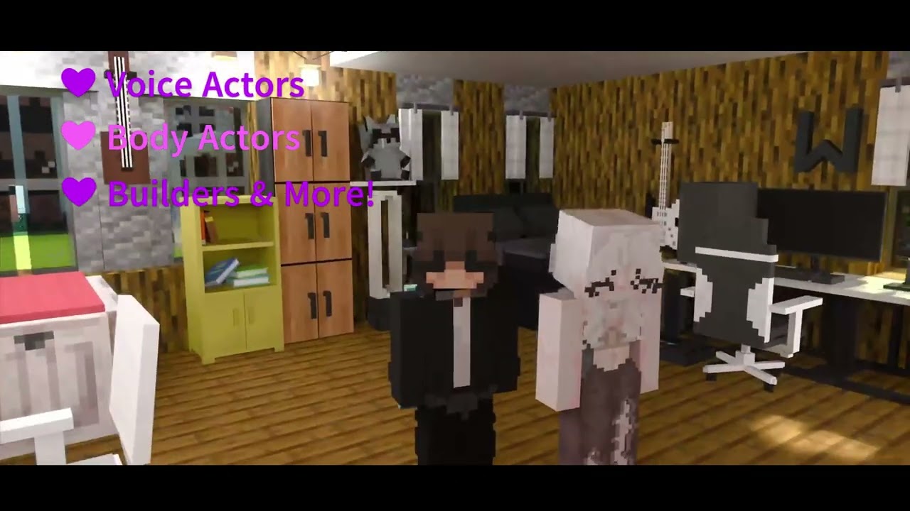Minecraft Roleplay Auditions! Voice Actor┃Body Actor┃Builders & More!