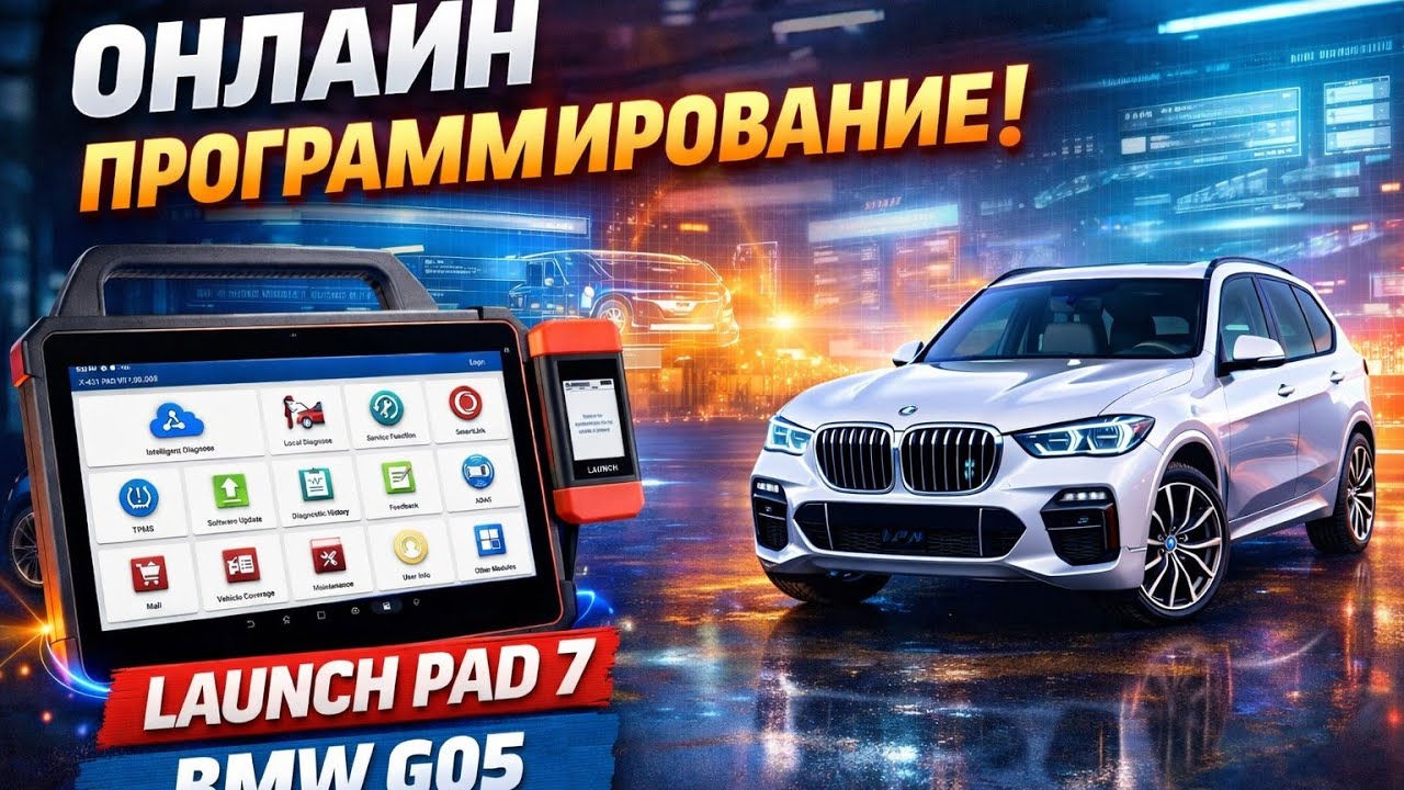 BMW ONLINE PROGRAMMING LAUNCH PAD 7 , BMW ОНЛАЙН ПРОГРОМИРОВАНИЕ ,