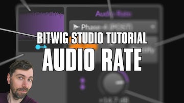 Audio Rate Modulation - Do not fear this modulator in Bitwig Studio
