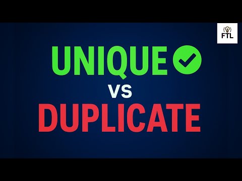 Python Program to Find Duplicates and Unique Elements in Array | Python Coding Interview Question