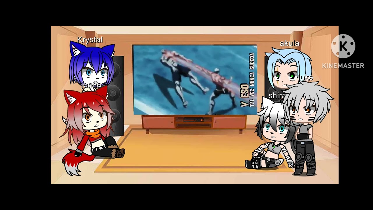 fandom reaccionando baki vs kengan ashura rap (gacha life)