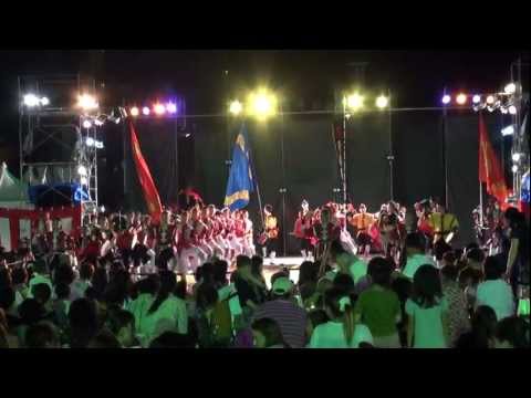 昇龍祭太鼓 (オープニング) in 2011 おらほせんがわ夏まつり
