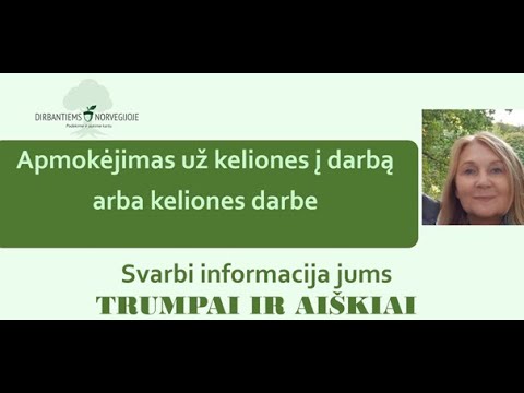 Video: Kaip Susitvarkyti Keliaujantį Darbo Pobūdį