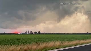 Effingham, IL Tornado by Meteorologist Erin Kornfeind - 6/17/2026
