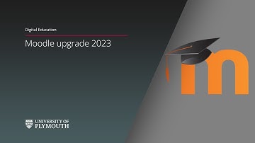 Moodle upgrade 2023