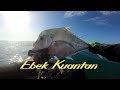 Daiwa Ryoga SV vs Ebek on jigging-Kayak Fishing Malaysia