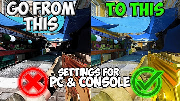 BEST Color Settings *on CONSOLE (read pinned comment) AND PC* for Modern Warfare 2