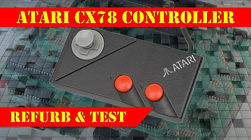 Controller Atari CX78: refurb & test