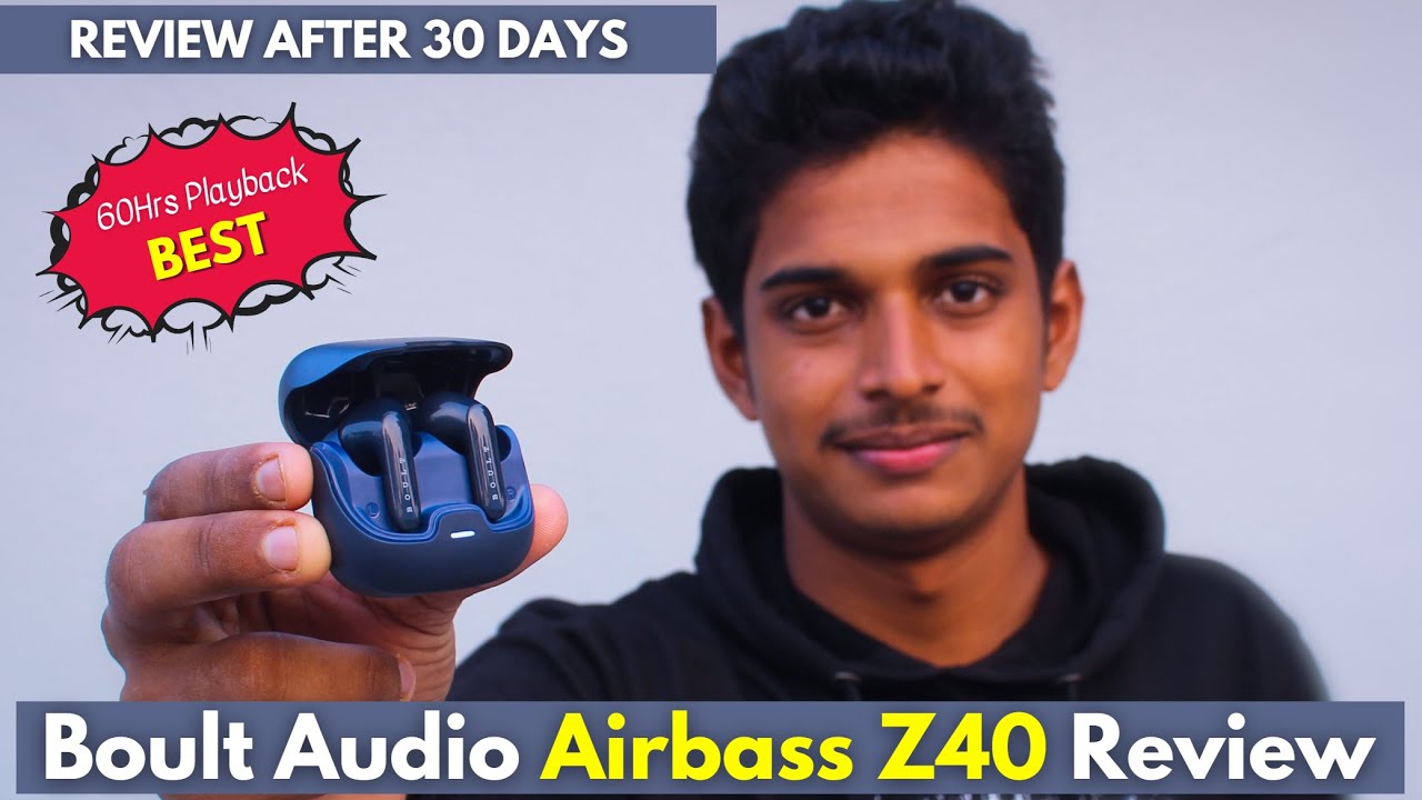 Boult Audio Airbass Z40 review || Boult Audio Airbass || Boult Earbuds review