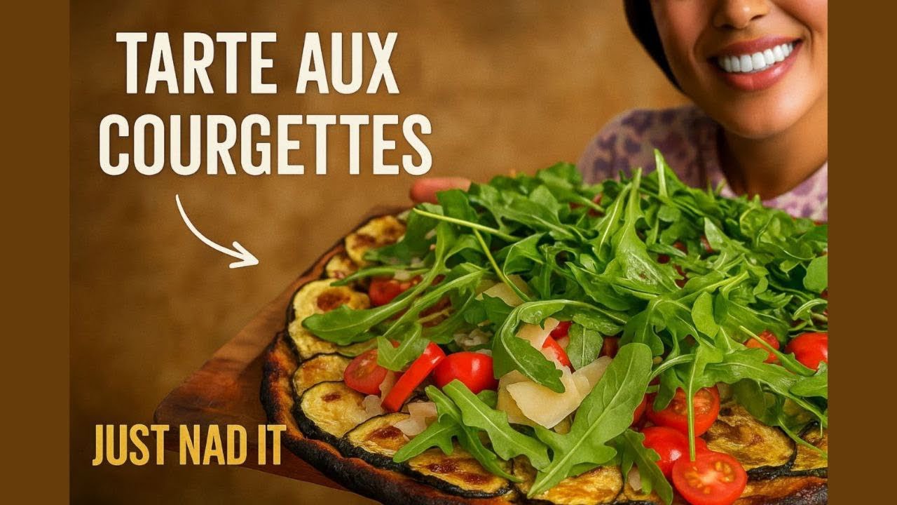 Tarte aux courgettes maison 🥒✨