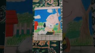#drawing peanuts _snoopy & Charlie Brown#viral #trandingshorts#foryou#support#subscribers#artist
