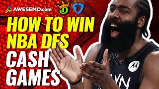 How To Win NBA DFS Cash-Games On DraftKings, FanDuel, \& Yahoo