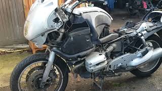 Bmw R1100rt 1999 Mise En Route Youtube