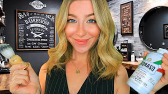 ASMR The INAPPROPRIATE Gentlemen's Barbershop Shave | Ft Realistical Binaural Shave Sounds thumbnail