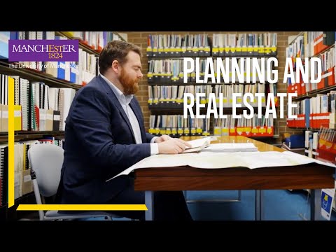 Study Planning and Real Estate at The University of Manchester