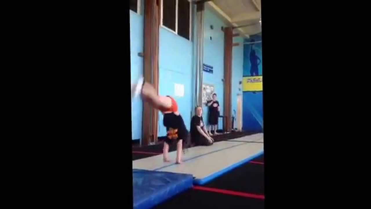 Two back handsprings yeaaay YouTube