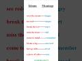 💯✅🧑🎓Idioms& Meaning#english#idioms#education#learning#learnenglish#englishgrammar#idiomsandphrases