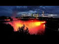 Niagara Falls Sunset time-lapse with fireworks