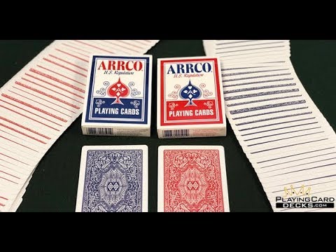【オハイオ製】ARRCO アルコ USPCC 3個 Arrco 2018 Deck Review - YouTube