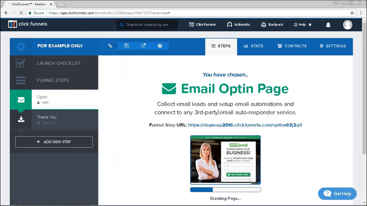 Free Click Funnels Tutorial - How To Build Your First Click Funnel ...