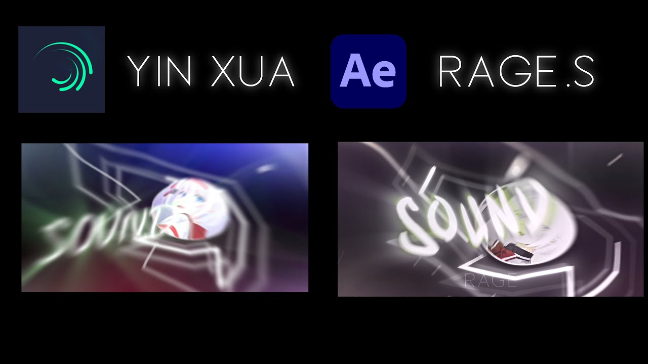 Rage.s (remake) Alight motion vs after effects