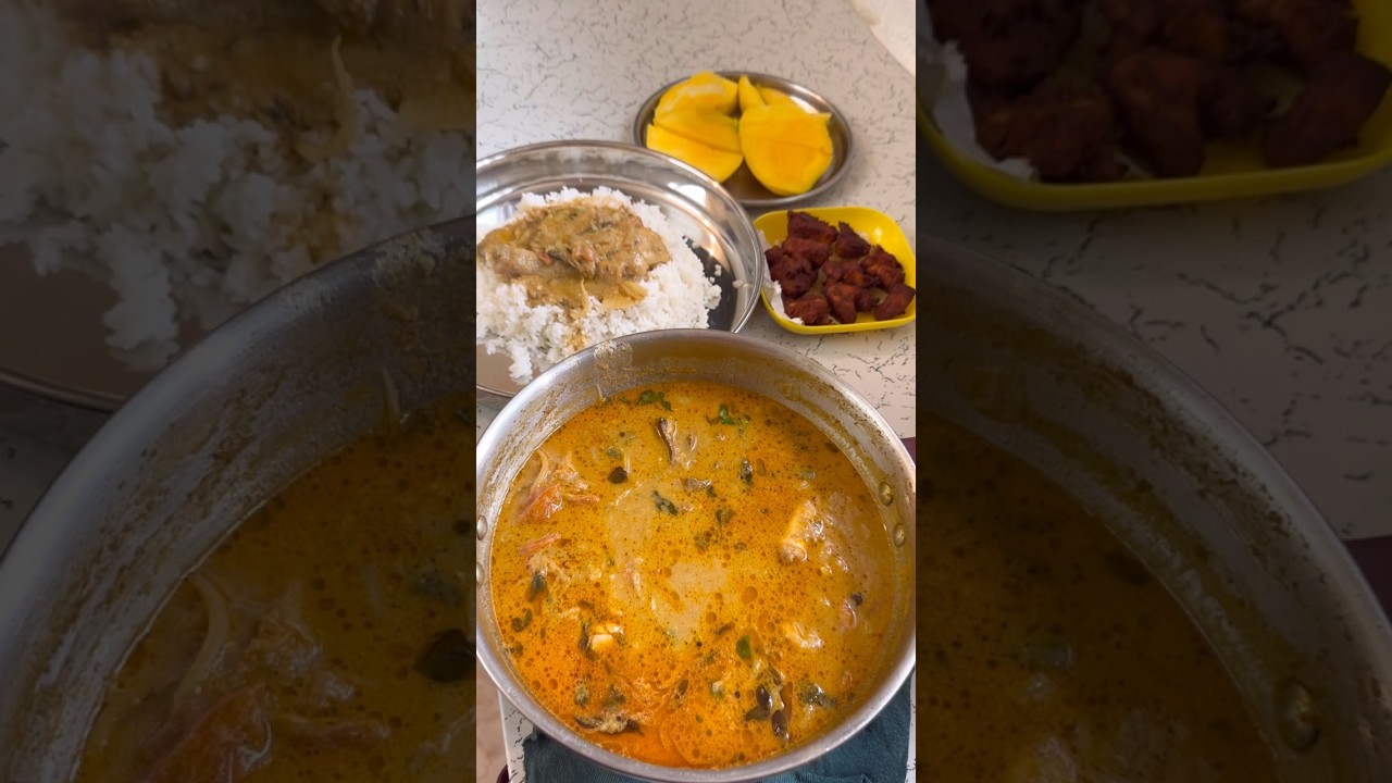 😋spcl Chicken Lunch Mini vlog | Chicken curry chicken 65 @sheerusdining