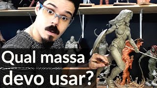 Melhor massa para começar | Escultor Responde 26 | ESCULTURA DE PERSONAGENS | ARCÁDIA 3D