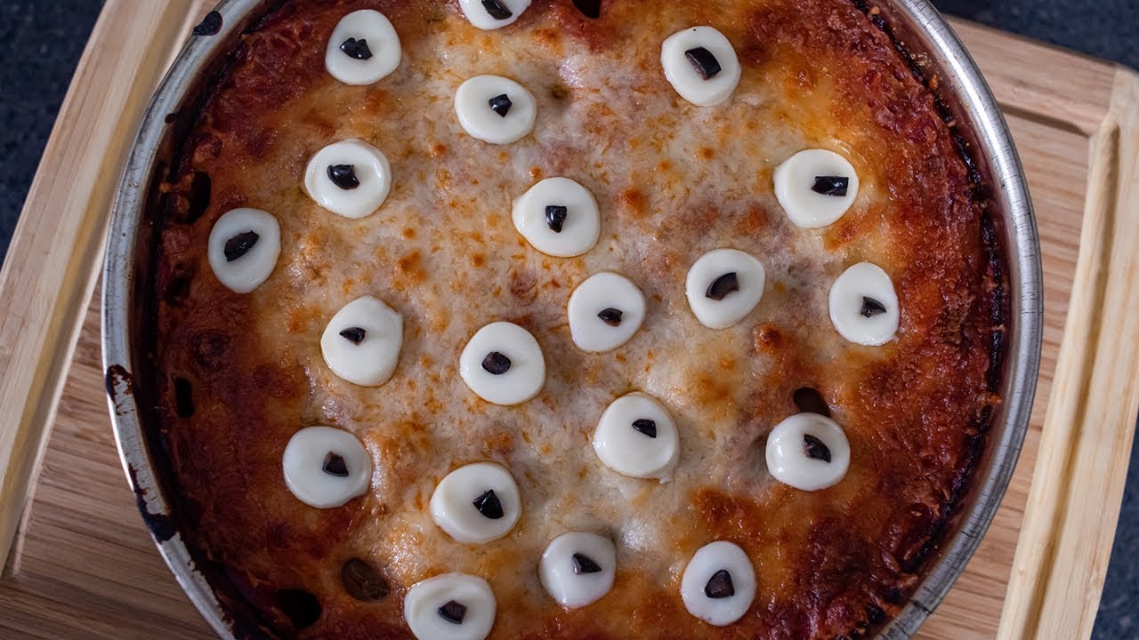 Halloween Pasta Bake YouTube