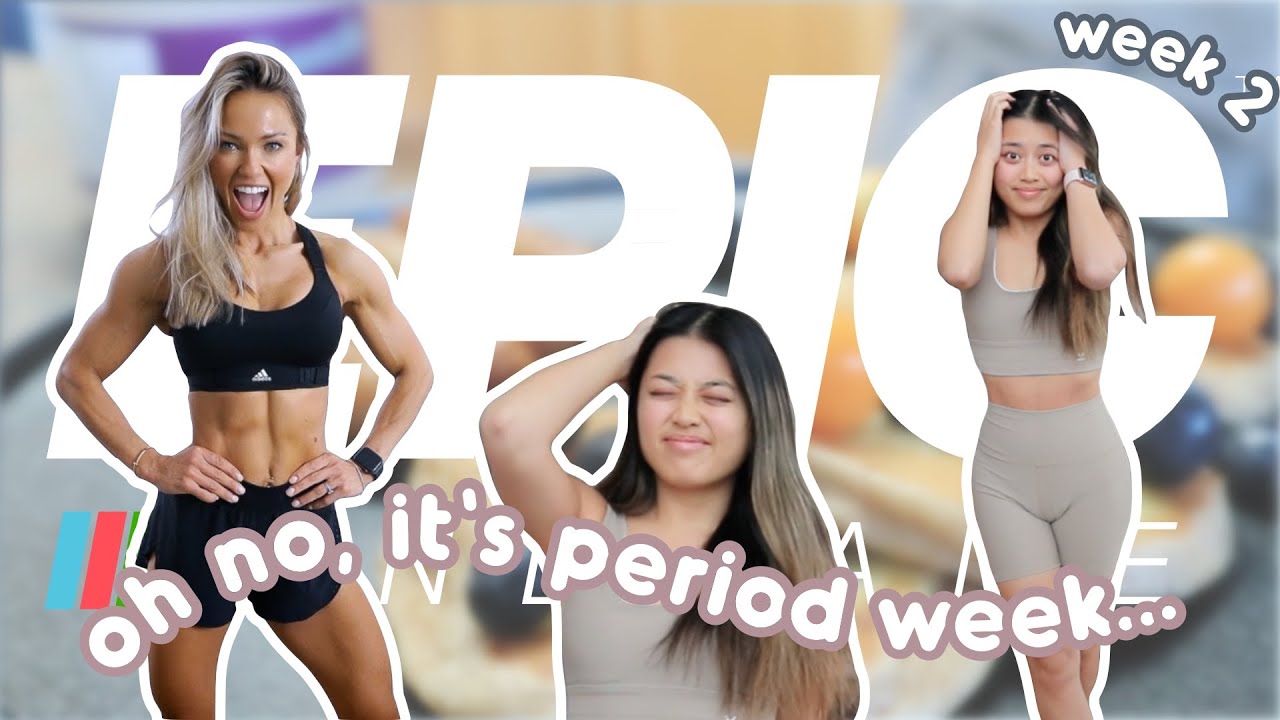working out on your PERIOD aka struggles... Caroline Girvan EPIC