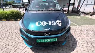 Getting Charged Tiago Ev Zone, Hotel Fun Citypure Veg, Nh8, Navsari, Gujarat State, India