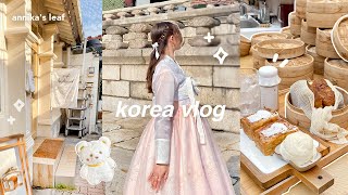 KOREA VLOG?? gwangjang market, busan trip, cafes, hanboks, hangang picnic, traveling w subscribers ?