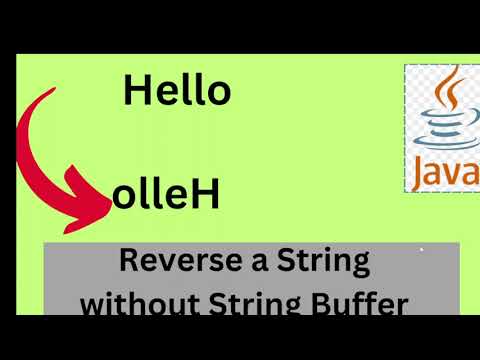 Reverse String in 2 Different Ways in Java | Java  Interview Questions And Answers