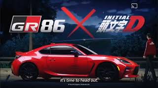 Initial D | Keiichi Tsuchiya vs Takumi Fujiwara | Toyota GR86 vs Toyota AE86