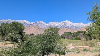 California Hwy 395 Northbound trip to South Lake Tahoe Area