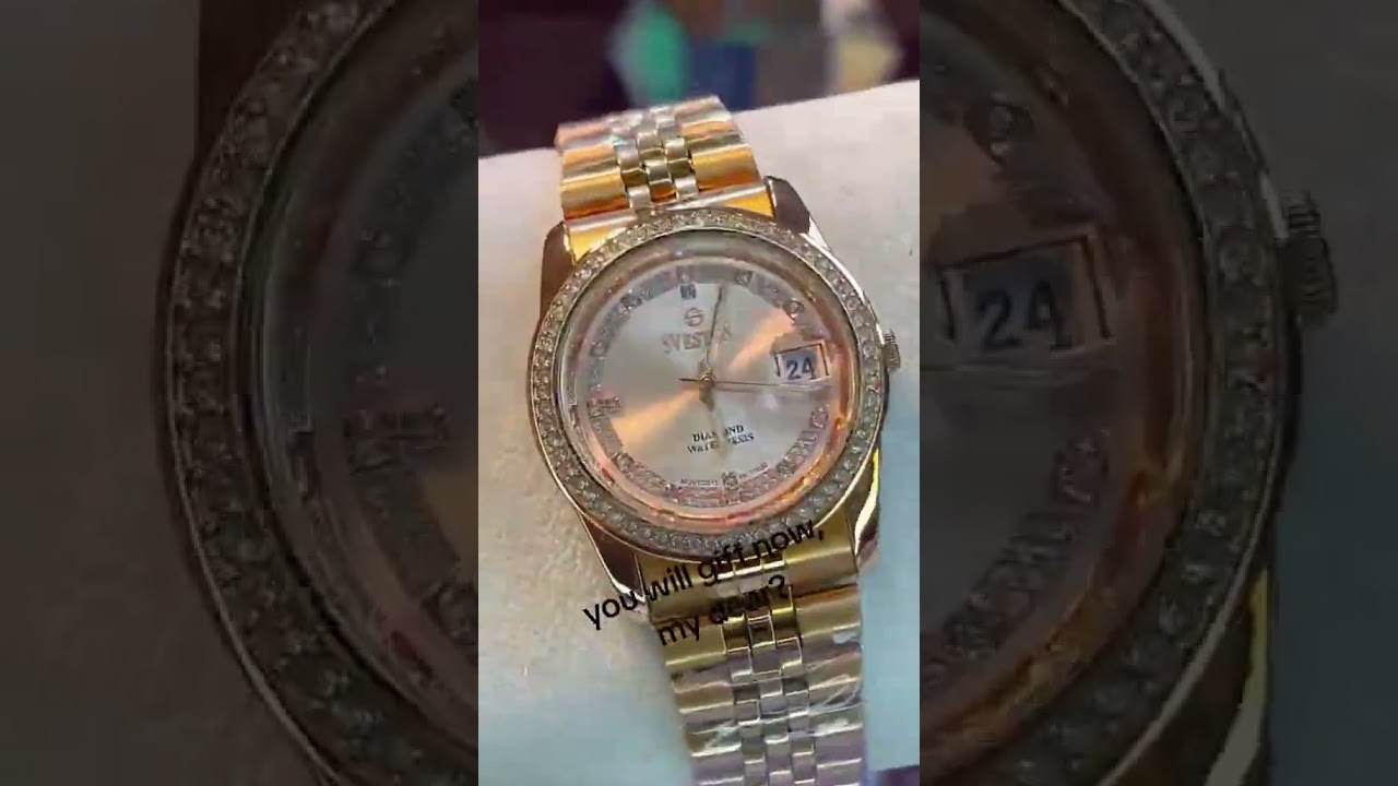 order now Sveston orignal watch ⌚️ Model sv10030GWater resistant St steel back Movement Japan