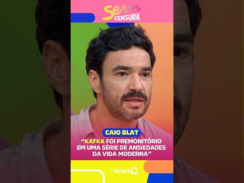 Caio Blat analisa como Kafka antecipou os dilemas da vida moderna