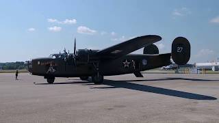 B-24 Liberator Diamond Lil : Start Up and Taxi