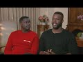 'Black Panther': Winston Duke and Daniel Kaluuya (FULL INTERVIEW)