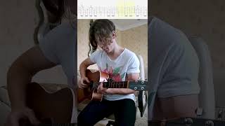 Beautiful Acoustic Guitar Arpeggio #shorts