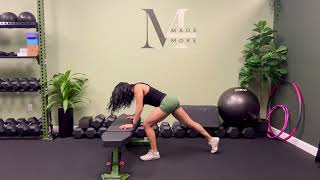 Elevated Step Back Burpees | Beginner Friendly Full Body Cardio