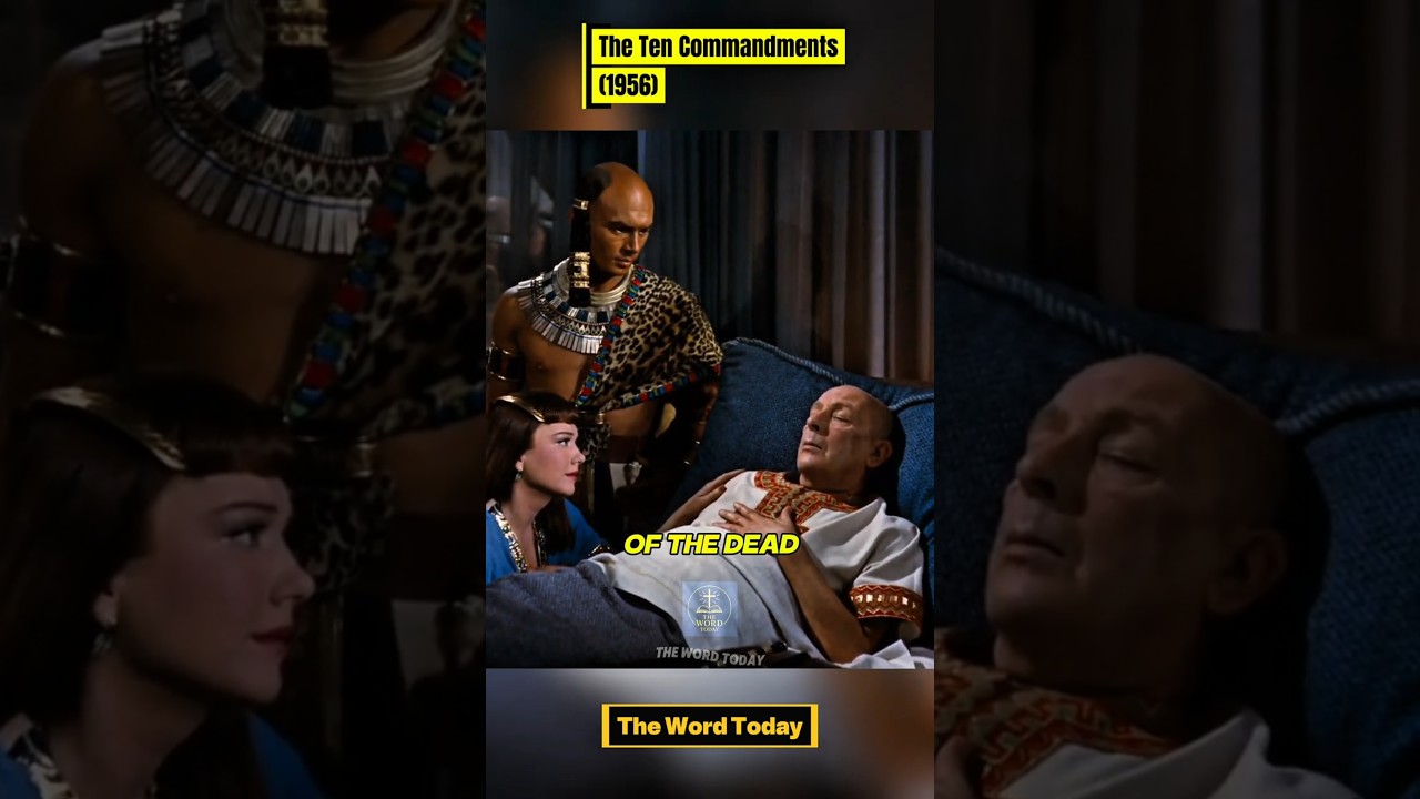 The Death of Pharaoh | The Ten Commandments (1956) #viral #fyp #shorts #movie #faith