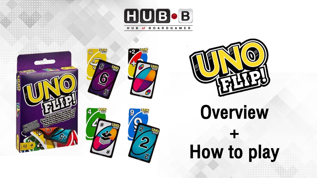 UNO FLIP : Overview + How to play วิธีเล่น UNO Flip อย่างถูกต้อง