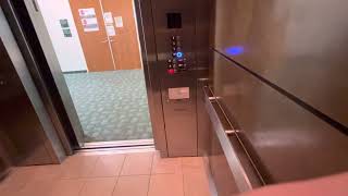 iPhone 13: Former Dover Impulse (Mod by Otis) Traction Elevators @ Tower Office Plaza, Temecula, CA