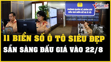 Chi tiết 11 biển số ô tô siêu đẹp sẵn sàng đấu giá ngày 22/8 | Báo VietNamNet