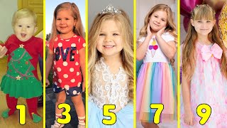 Kids Diana Show ✿ Transformation From Baby To 9 Years Old